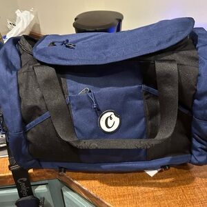 Cookies SF Heritage smell proof Blue and Black Duffel Bag